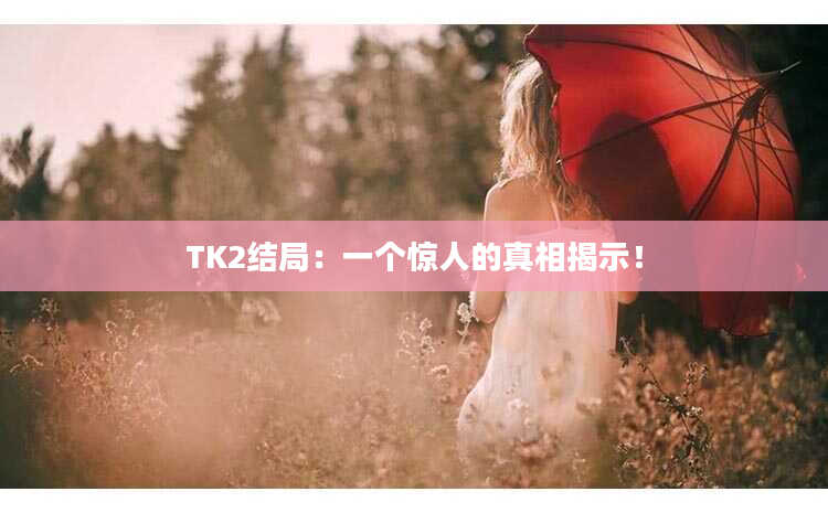 TK2结局：一个惊人的真相揭示！