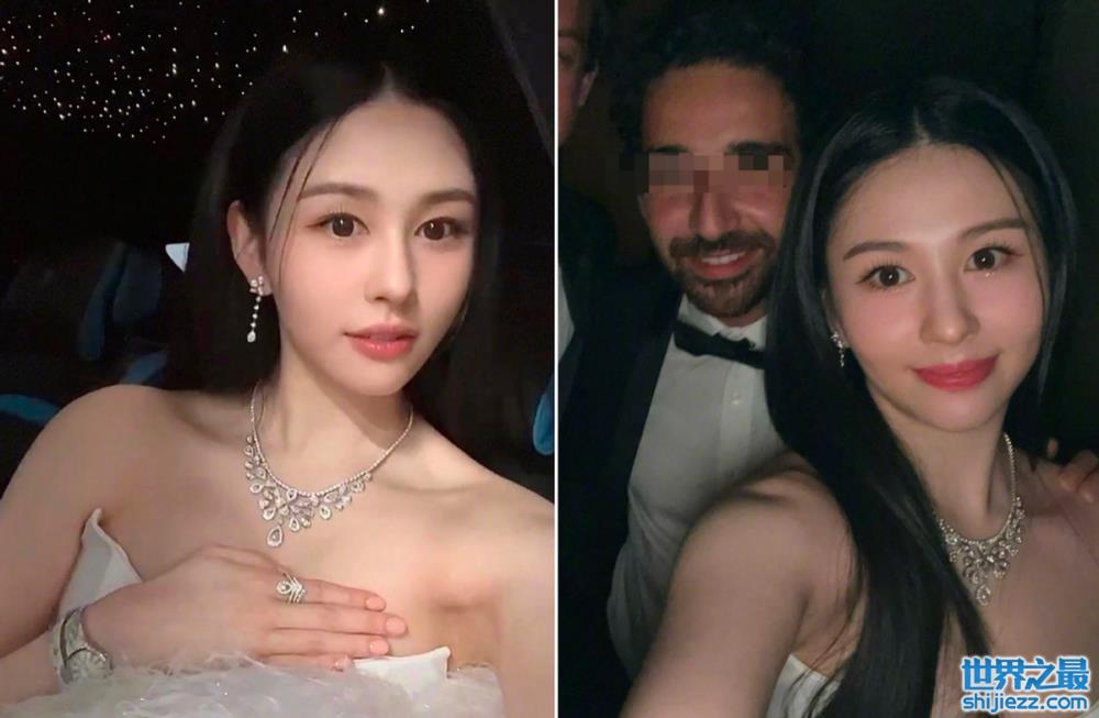 邱淑贞女儿参加富豪晚宴！穿抹胸裙上围傲人，浑身珠宝贵气逼人 ... 