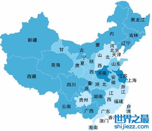 中国面积最大的省份，海南省第一/新疆第二 